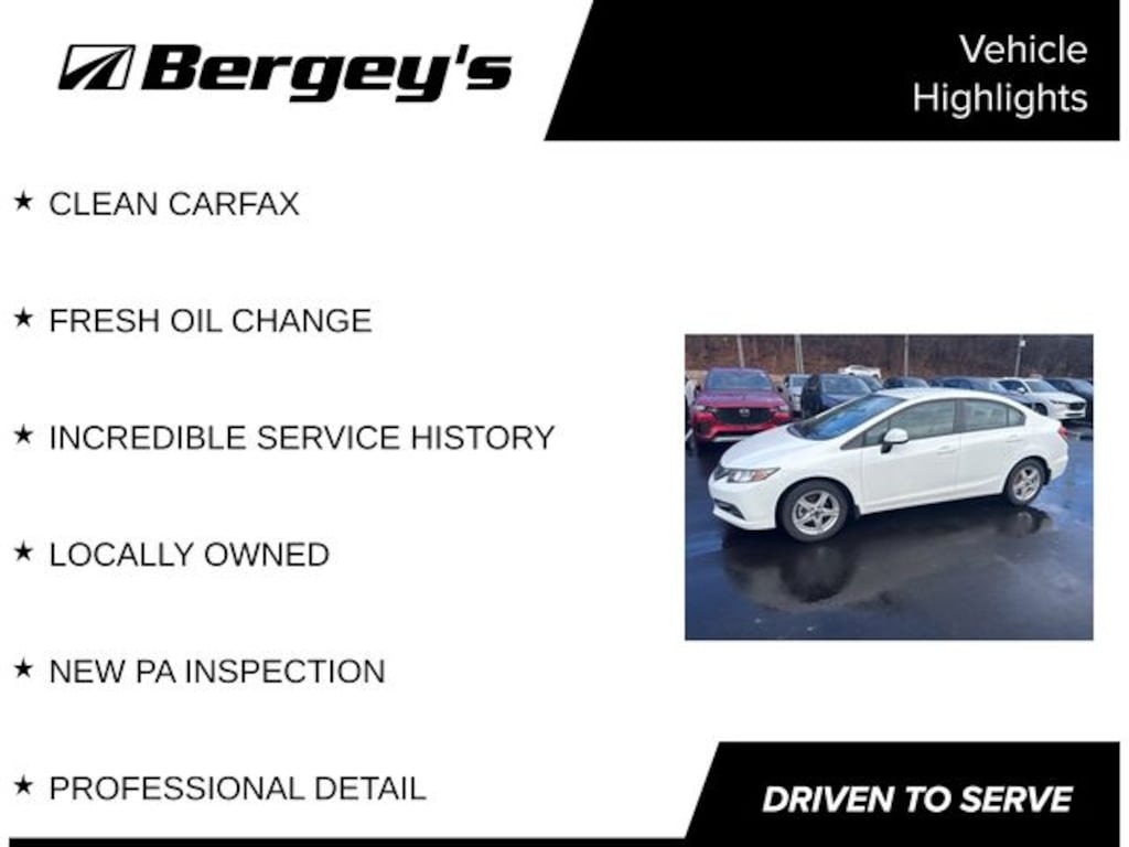 Used 2013 Honda Civic LX Sedan