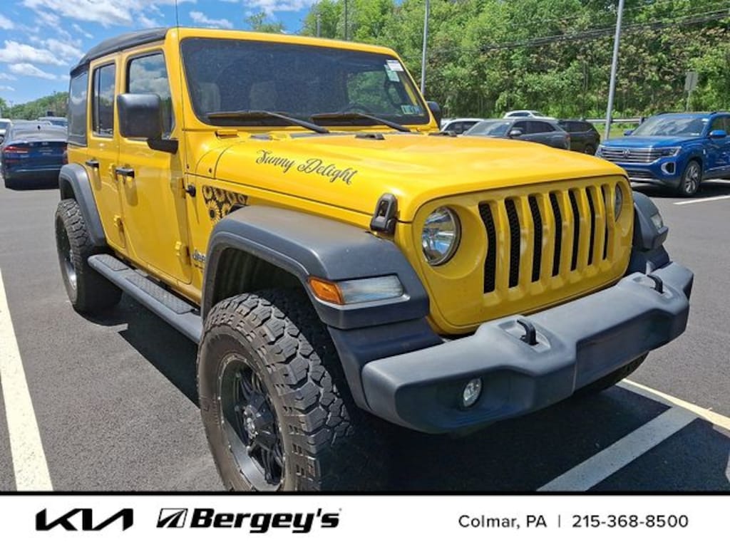 Used 2019 Jeep Wrangler Unlimited Sport S SUV