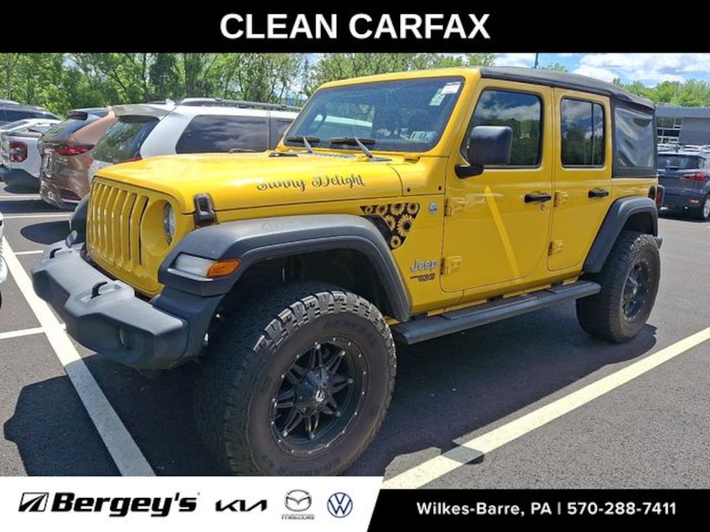 Used 2019 Jeep Wrangler Unlimited Sport S SUV