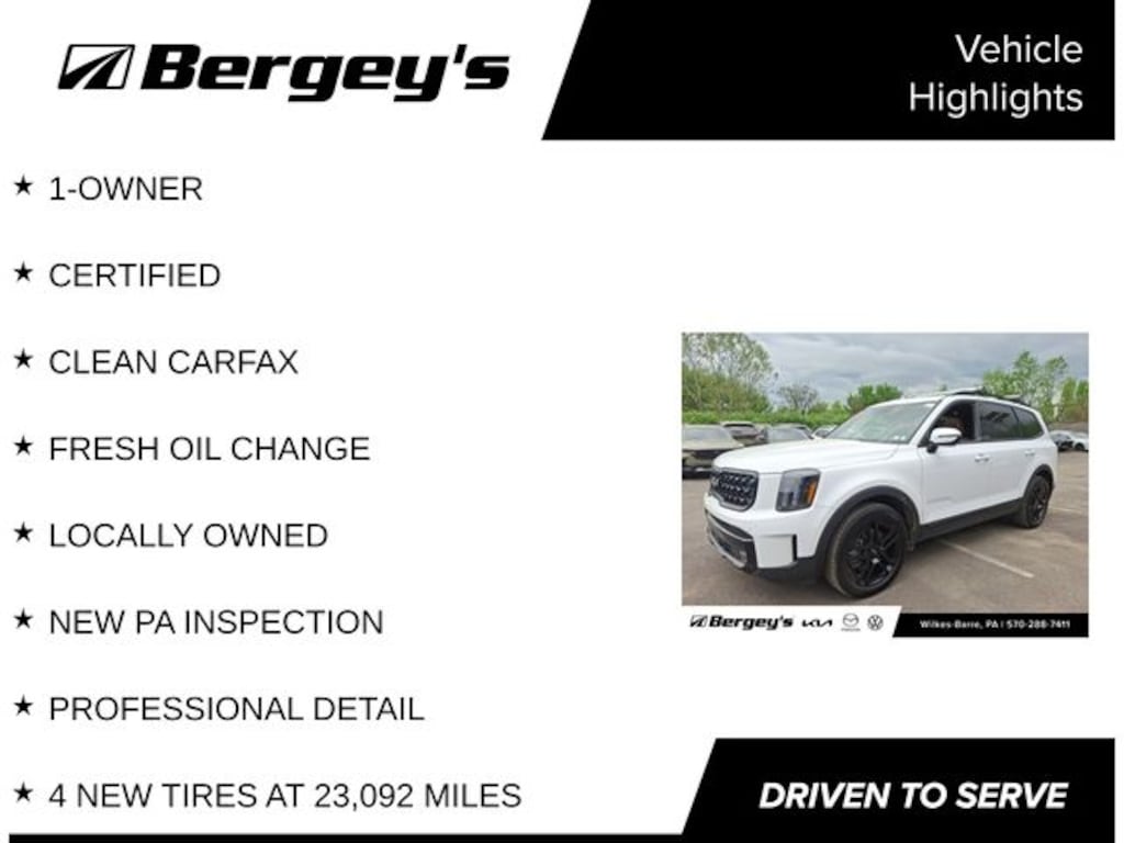 Certified 2024 Kia Telluride SX X-Line SUV
