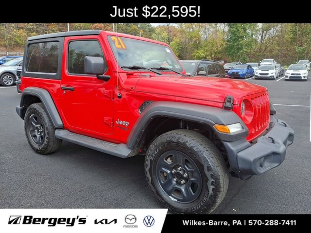 Used 2021 Jeep Wrangler Sport S SUV