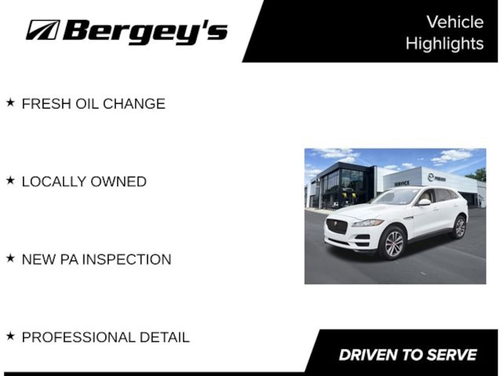 Used 2020 Jaguar F-PACE 25t Premium SUV