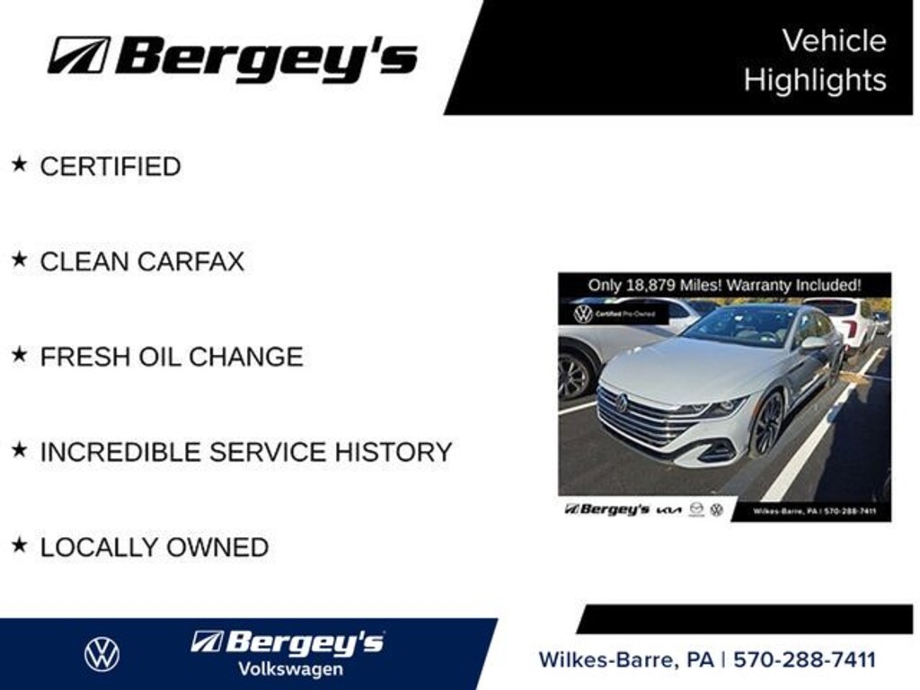Certified 2023 Volkswagen Arteon 2.0T SEL R-Line Sedan