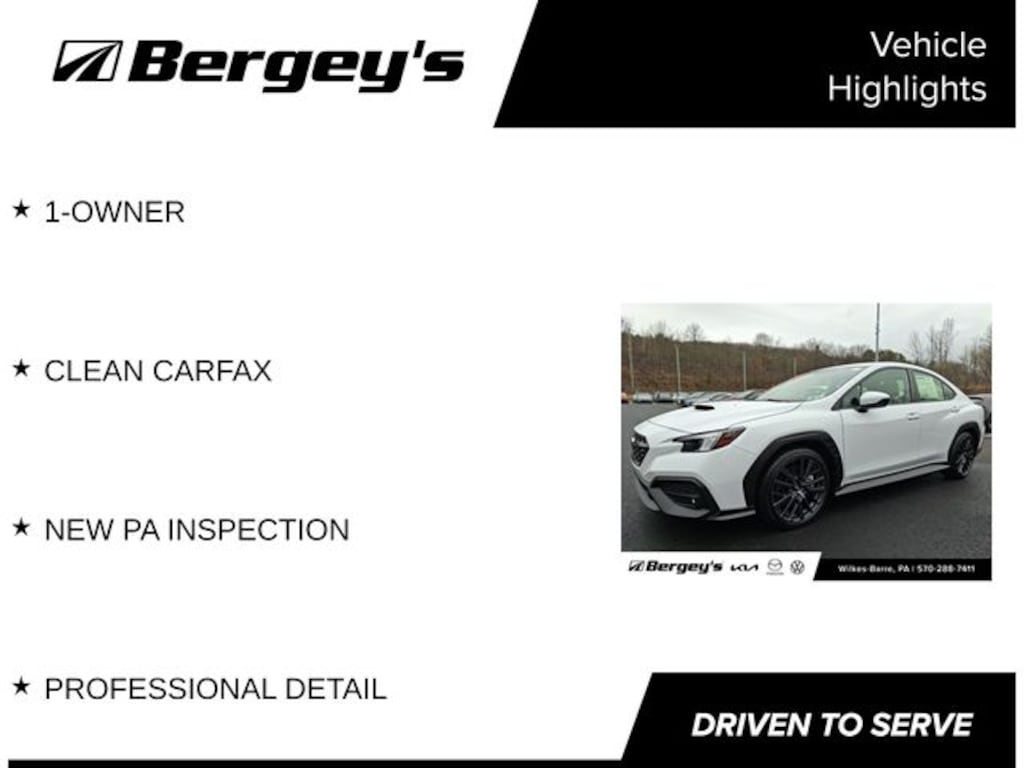 Used 2024 Subaru WRX Premium Sedan