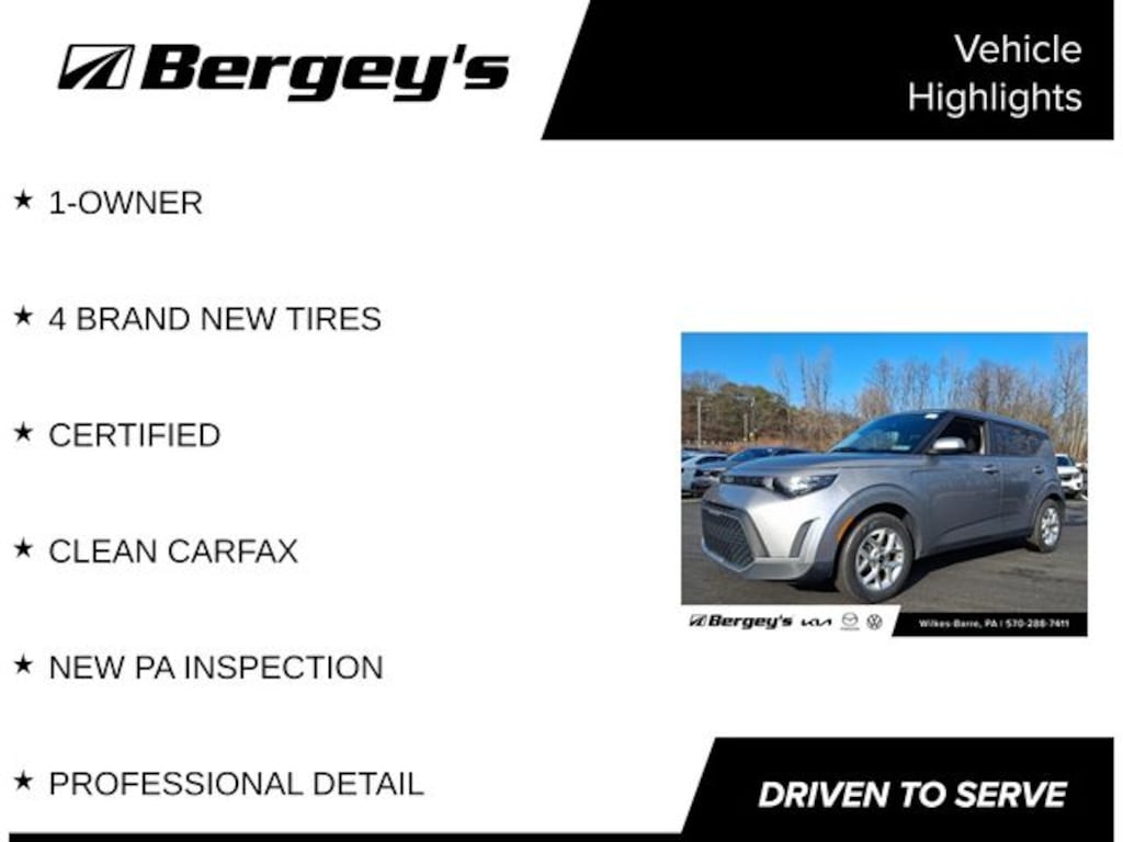 Certified 2024 Kia Soul LX Hatchback