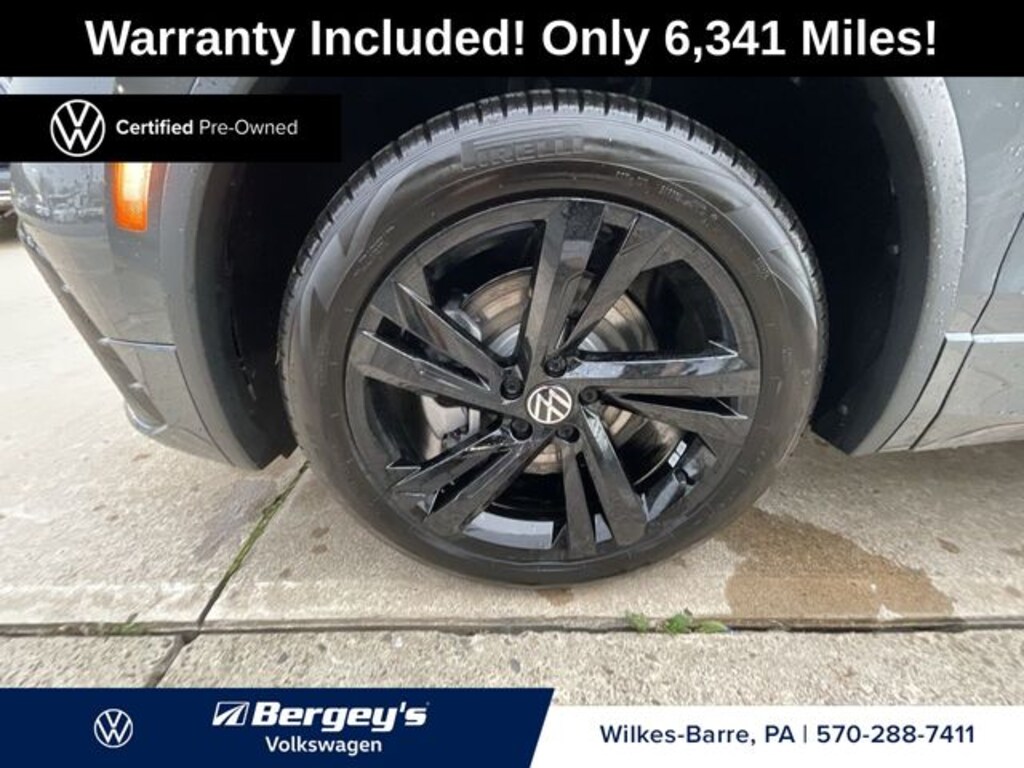 Certified 2024 Volkswagen Tiguan 2.0T SE R-Line Black SUV