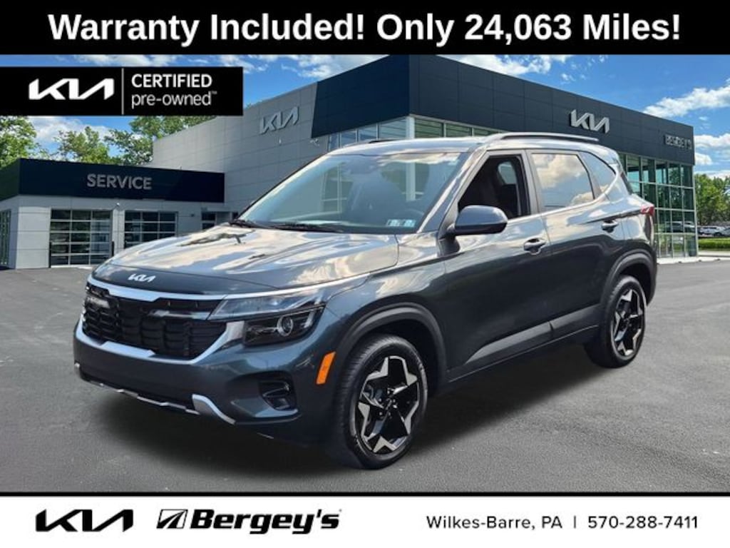 Certified 2024 Kia Seltos EX SUV