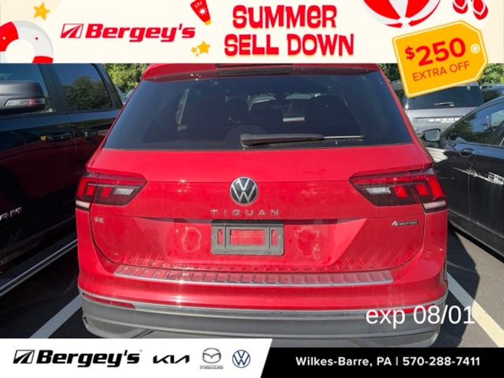 Certified 2023 Volkswagen Tiguan 2.0T SE SUV