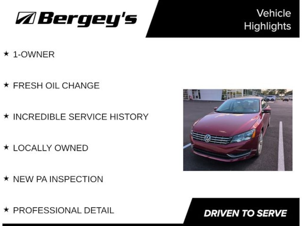 Used 2015 Volkswagen Passat TDI SE Sedan