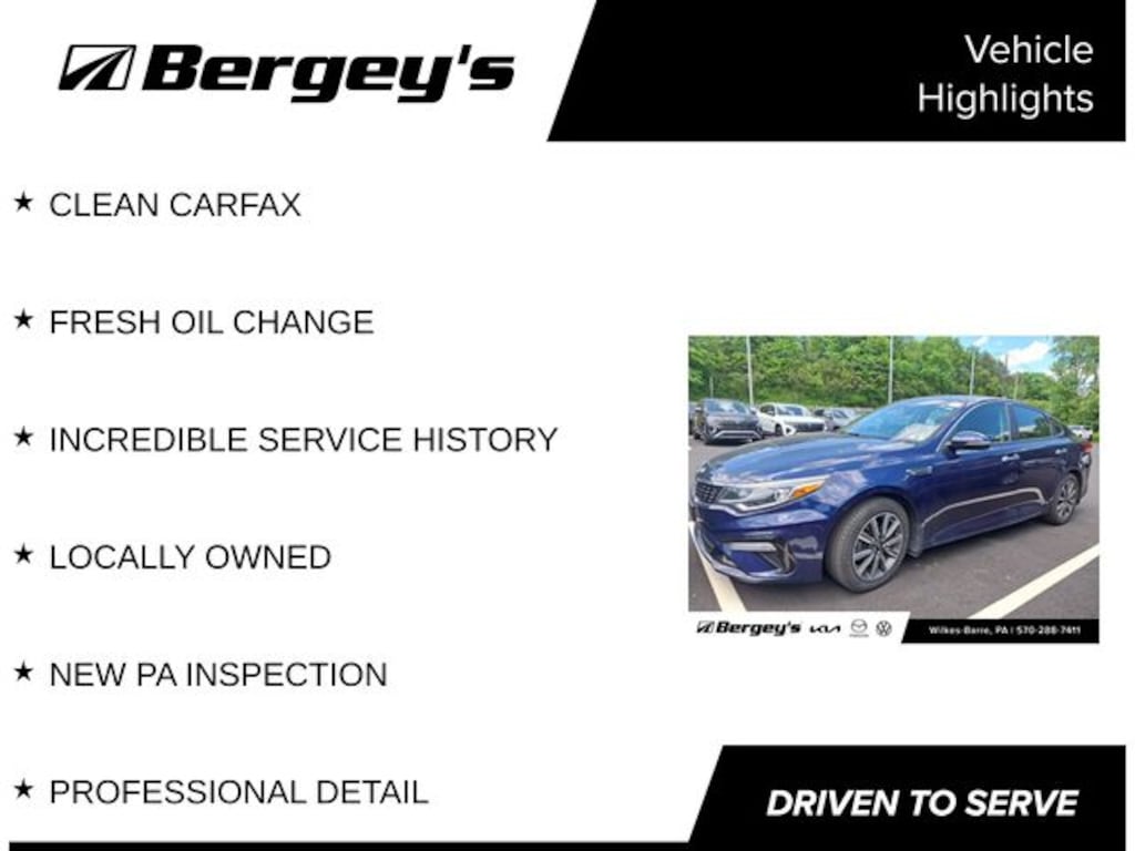 Used 2019 Kia Optima LX Sedan