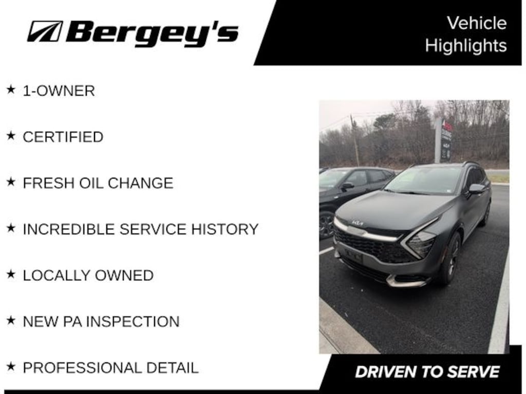 Certified 2023 Kia Sportage Hybrid SX-Prestige SUV