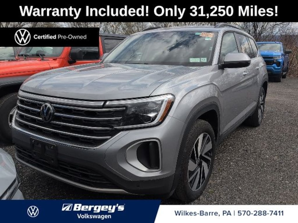 Certified 2025 Volkswagen Atlas 2.0T SE w/Technology SUV