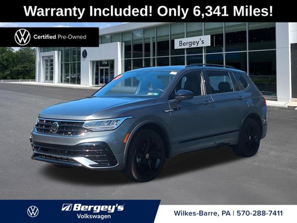 Certified 2024 Volkswagen Tiguan 2.0T SE R-Line Black SUV