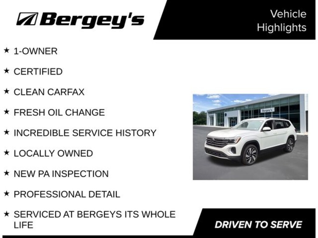 Certified 2026 Volkswagen Atlas 2.0T SE w/Technology SUV