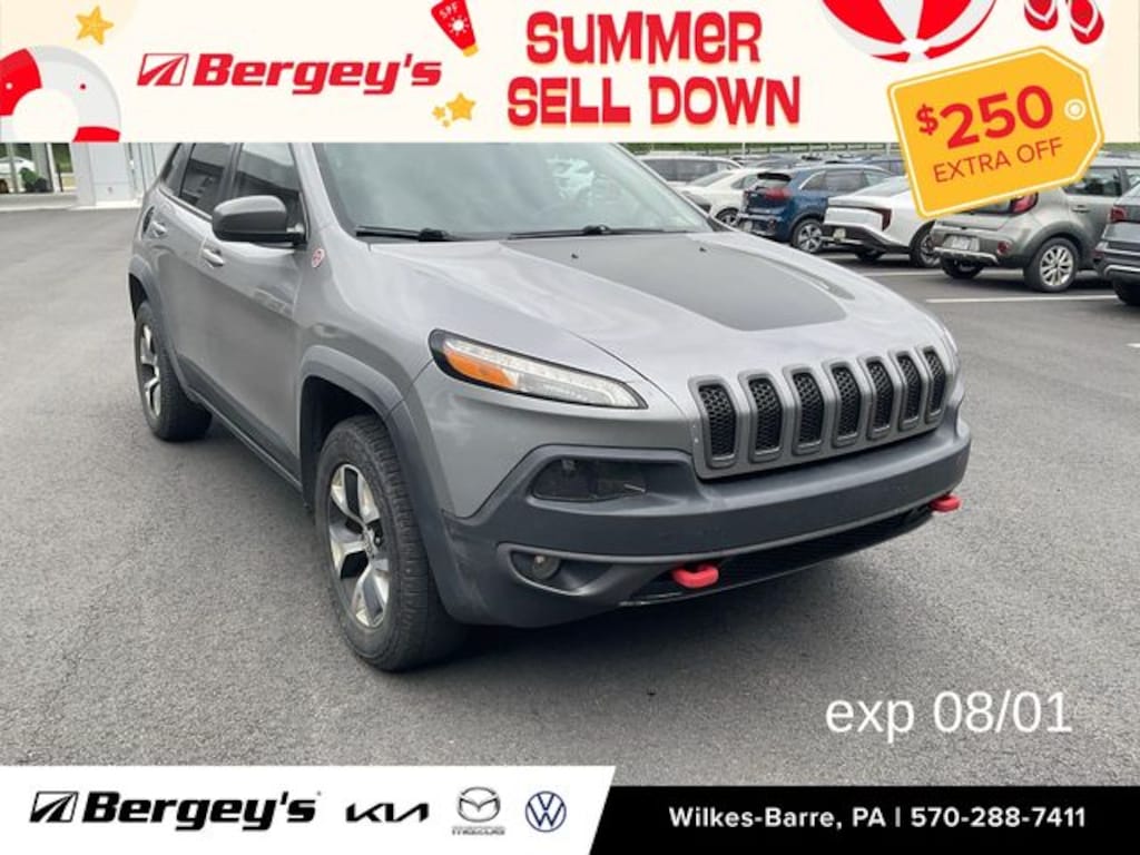 Used 2017 Jeep Cherokee Trailhawk SUV