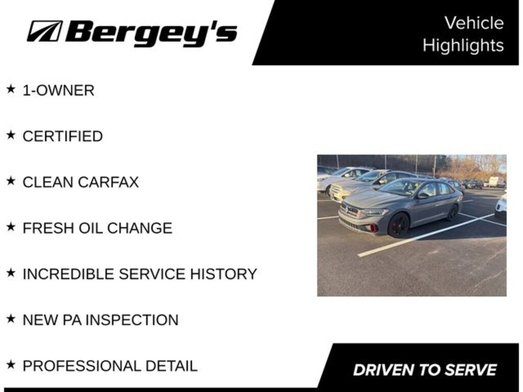 Certified 2024 Volkswagen Jetta GLI 2.0T Autobahn Sedan