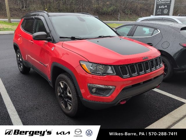 Used 2018 Jeep Compass Trailhawk with VIN 3C4NJDDB2JT168829 for sale in Colmar, PA