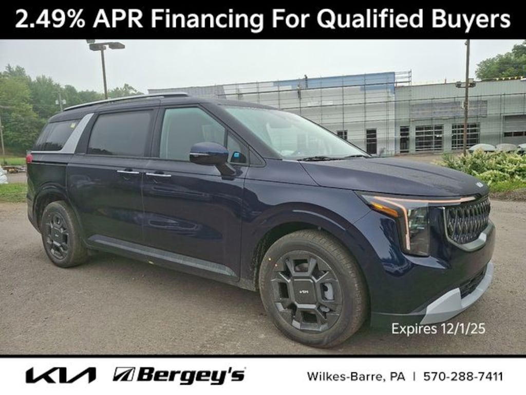 New 2026 Kia Carnival Hybrid EX Van Passenger Van