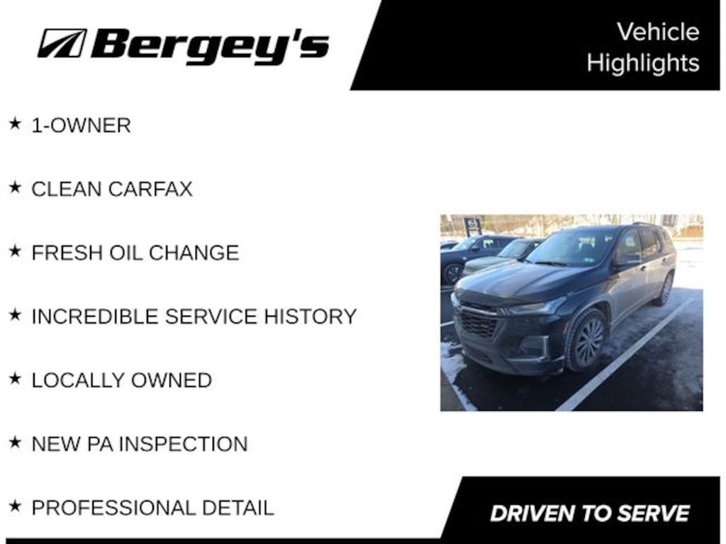 Used 2023 Chevrolet Traverse RS SUV