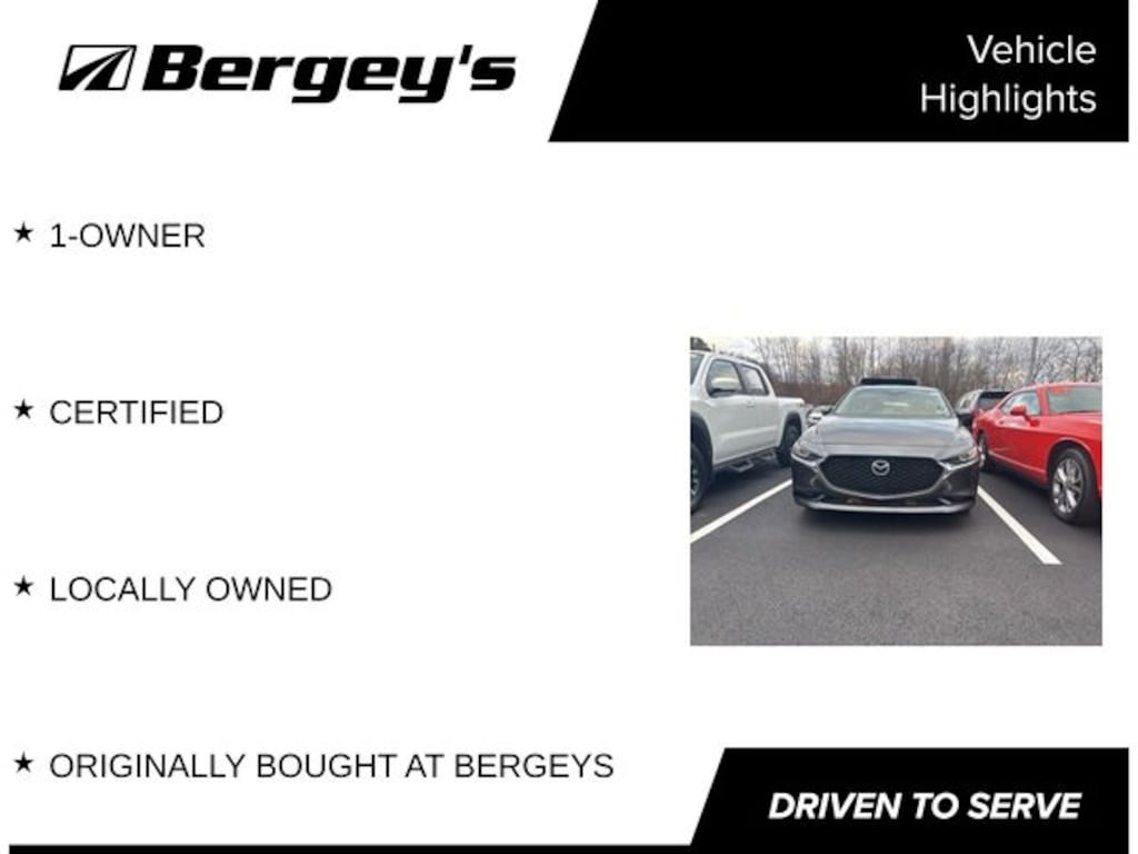 Certified 2025 Mazda Mazda3 Sedan 2.5 S Preferred Package Sedan