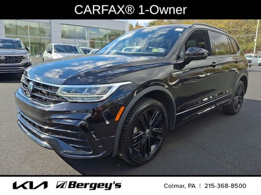 Used 2022 Volkswagen Tiguan 2.0T SE R-Line Black SUV