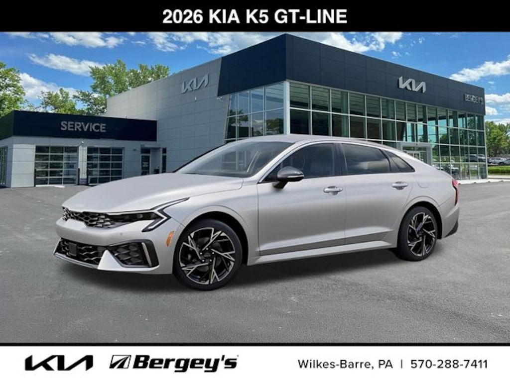 New 2026 Kia K5 GT-Line Sedan
