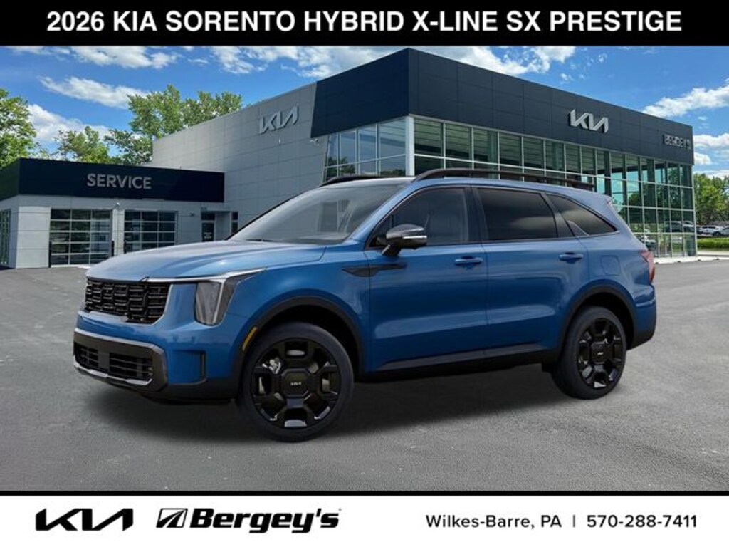 New 2026 Kia Sorento Hybrid X-Line SX Prestige SUV