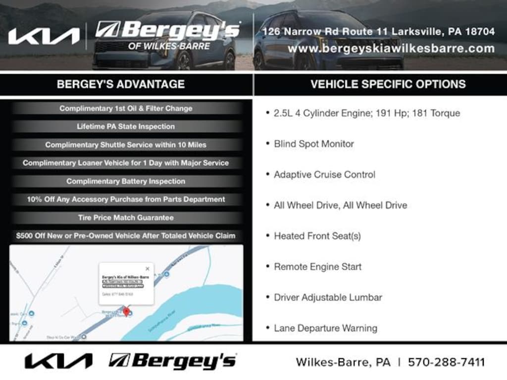 New 2026 Kia Sorento S SUV