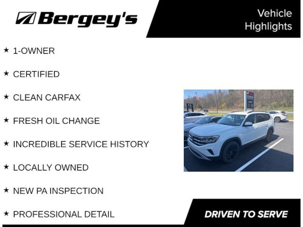 Certified 2023 Volkswagen Atlas 3.6L V6 SE w/Technology SUV