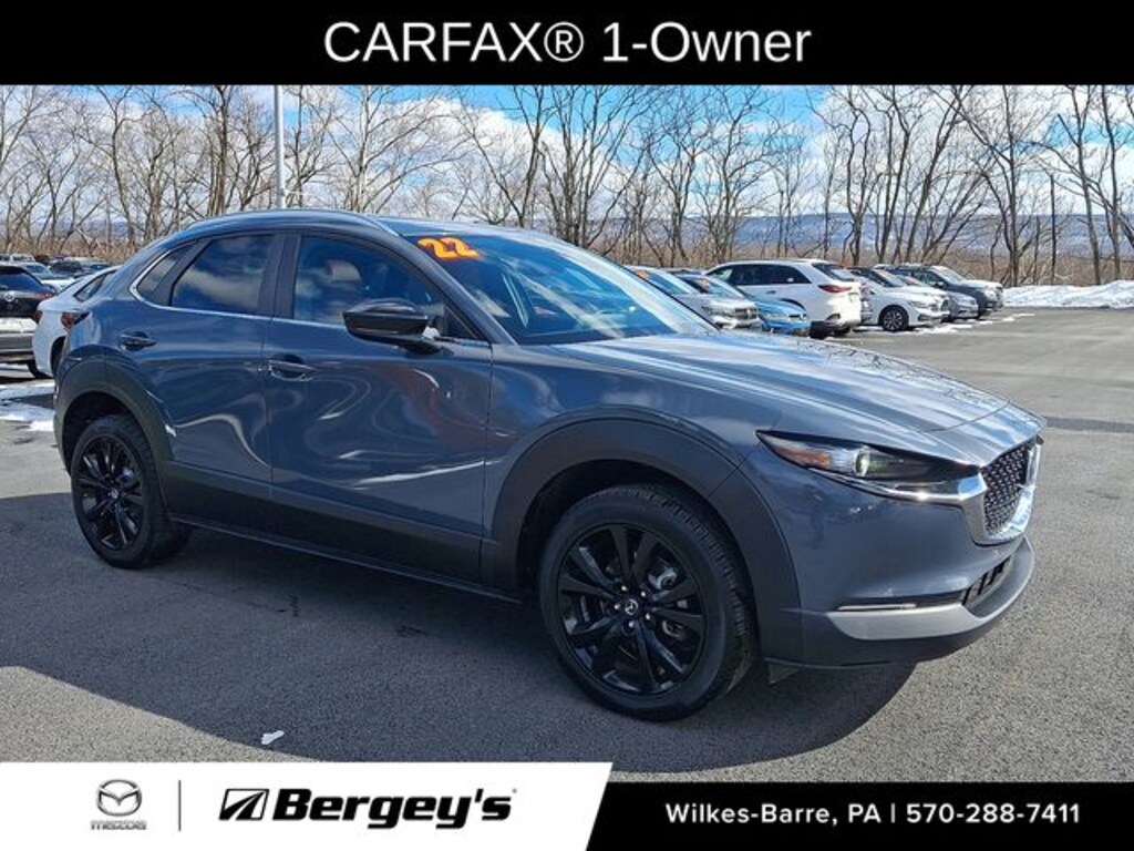 Certified 2022 Mazda Mazda CX-30 2.5 S Carbon Edition SUV