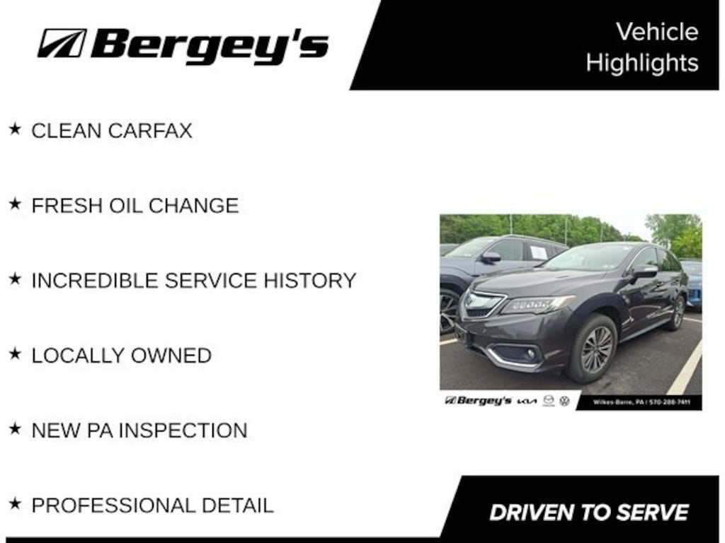 Used 2016 Acura RDX Base w/Advance Package (A6) SUV