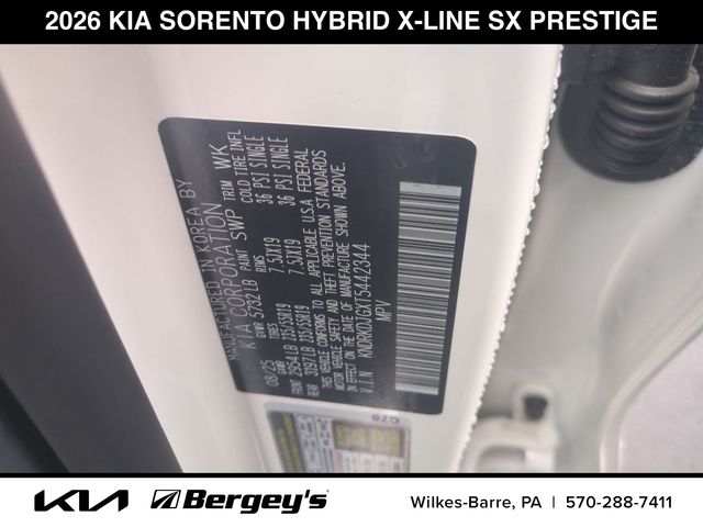 2026 Kia Sorento SX Prestige Hybrid - Photo 29