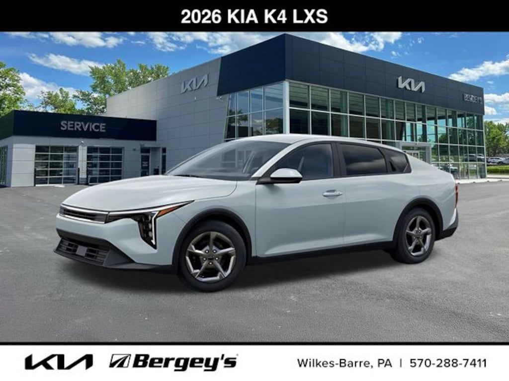 New 2026 Kia K4 LXS Sedan