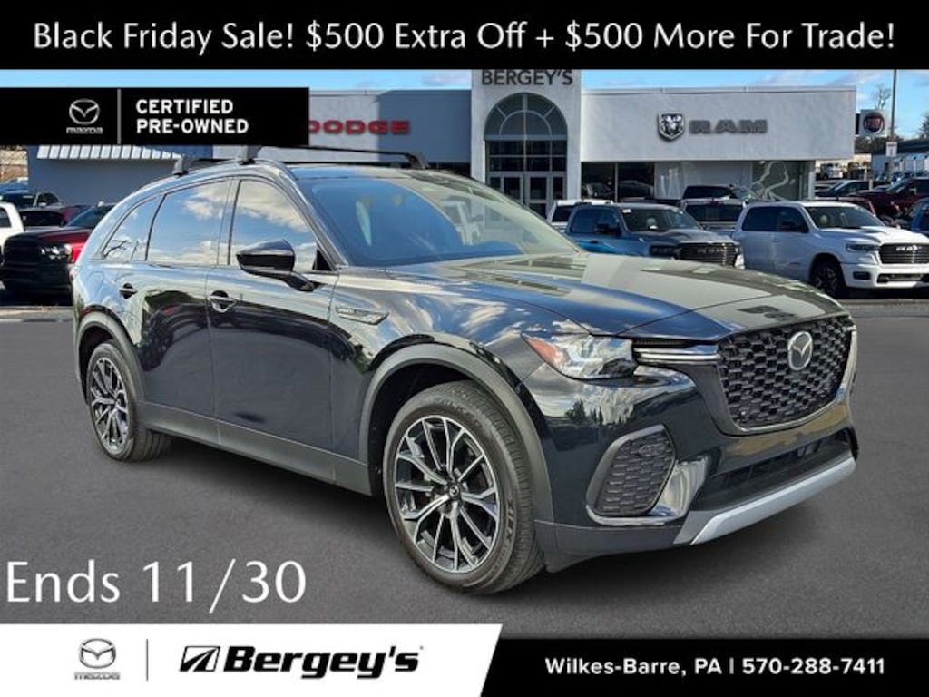 Certified 2025 Mazda CX-70 Plug-In Hybrid Premium Package SUV