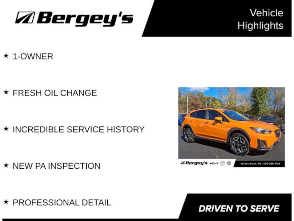 Used 2018 Subaru Crosstrek 2.0i Limited SUV