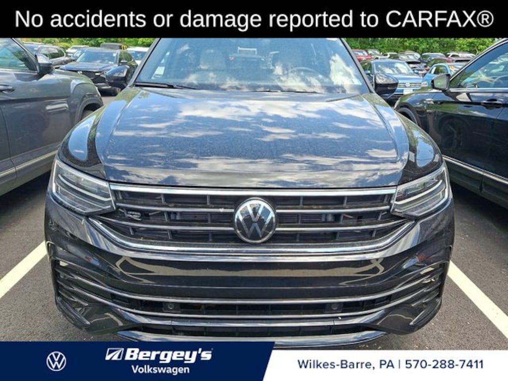 Certified 2024 Volkswagen Tiguan 2.0T SE R-Line Black SUV