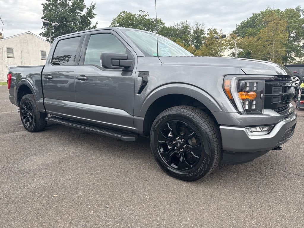 Certified 2022 Ford F-150 XLT -2.7L, MR, Leather, Sport/Black Appearance Package Truck SuperCrew Cab