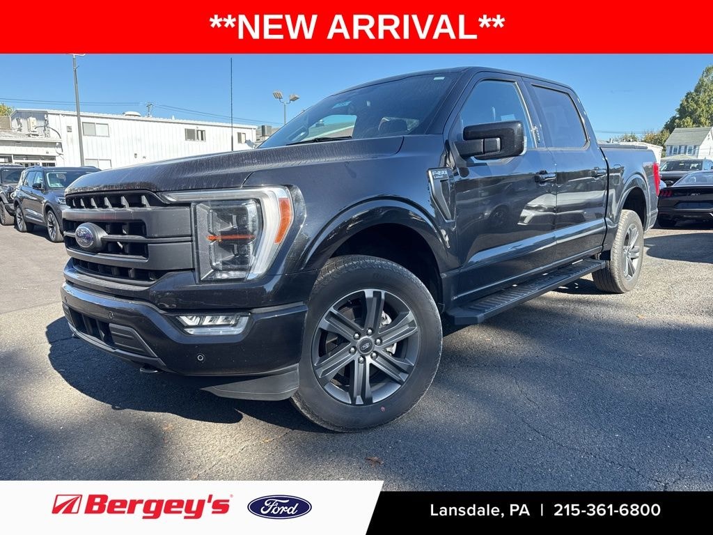Certified 2023 Ford F-150 Lariat -2.7L, Sports Appearance, 20", Nav, B&O, Spray-In Truck SuperCrew Cab