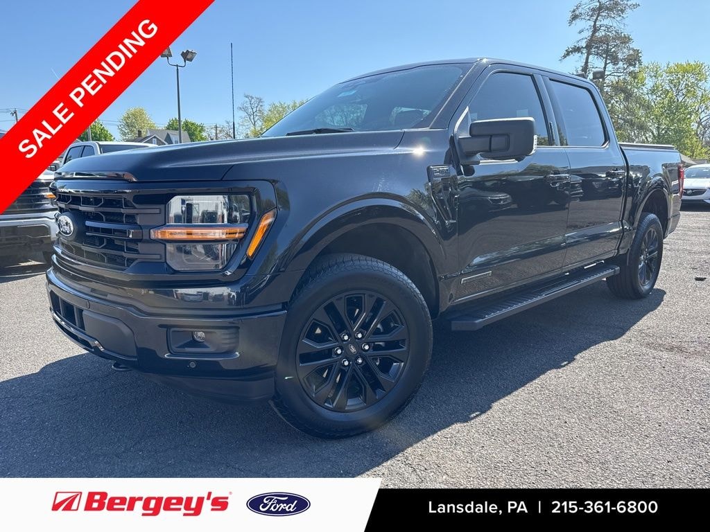 Used 2024 Ford F-150 XLT Hybrid Black Appearance Package Truck SuperCrew Cab