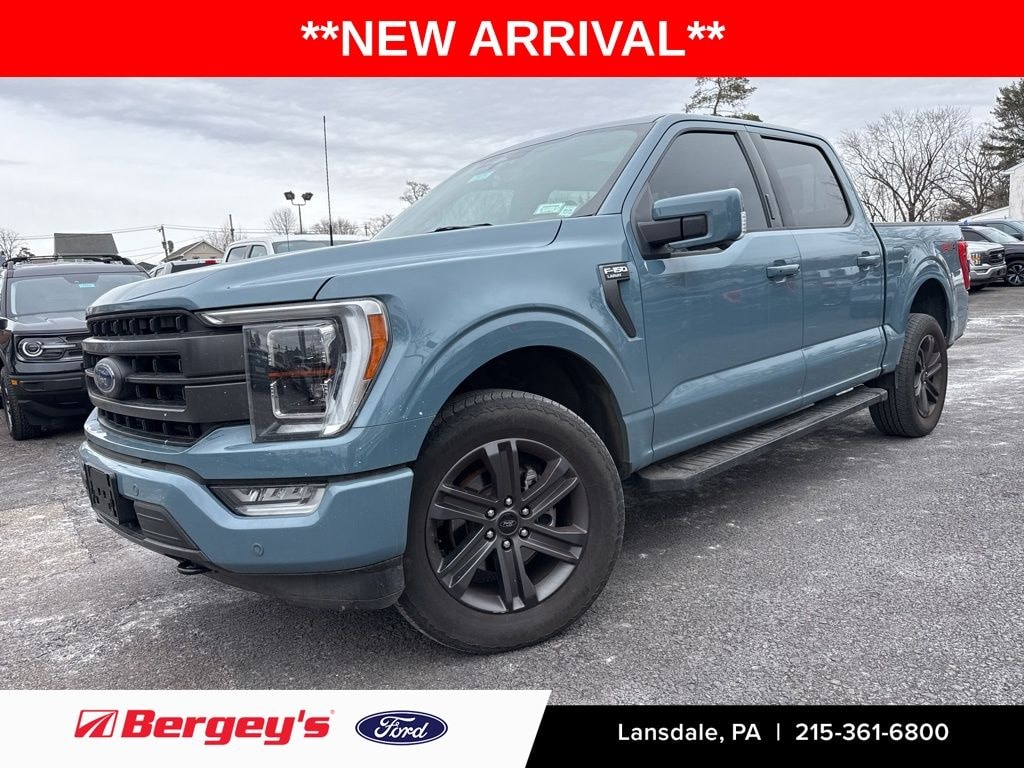 Certified 2023 Ford F-150 Lariat Sport FX4 3.5L with Moonroof Truck SuperCrew Cab