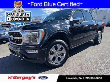 2023 Ford F-150 Platinum 3.5L with a Moonroof Truck SuperCrew Cab