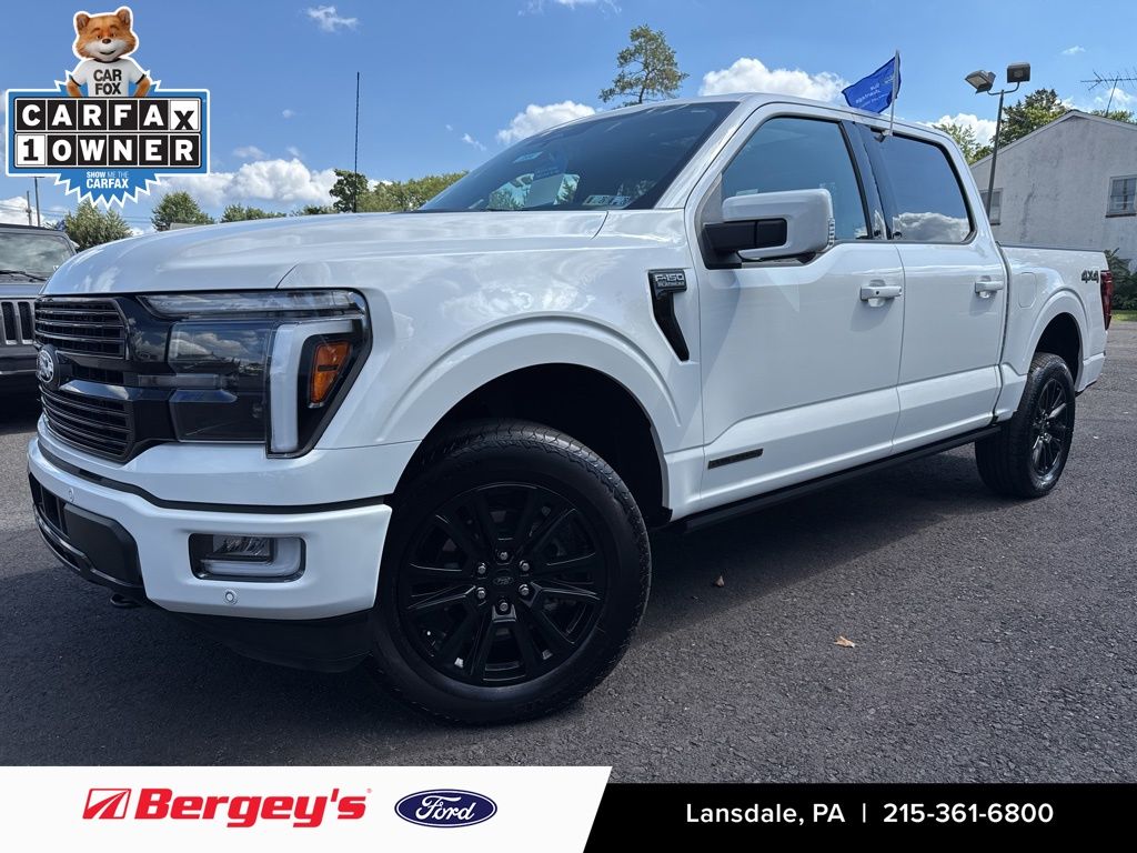 2025 Ford F-150 Platinum -3.5L Powerboost, Blue Cruise, MR, B&O Unleashed