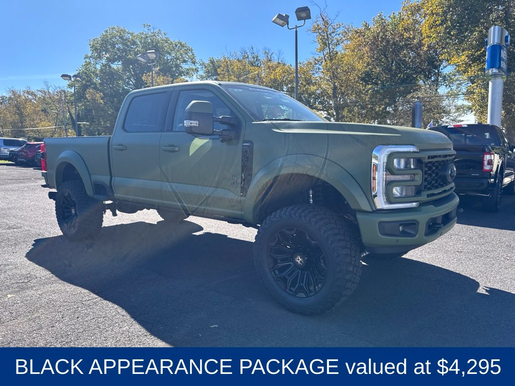 New 2026 Ford F-250 Lariat Black Widow Lifted Performance Package Truck Crew Cab