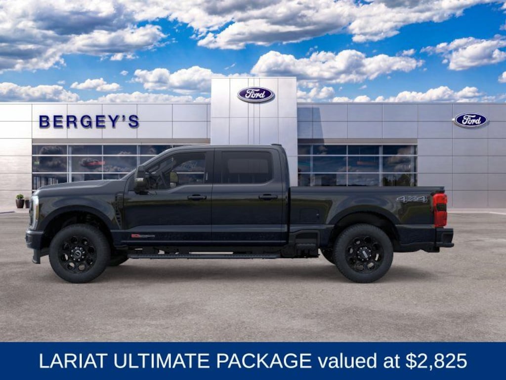 New 2026 Ford F-250 Lariat Black Widow Lifted Performance Package Truck Crew Cab