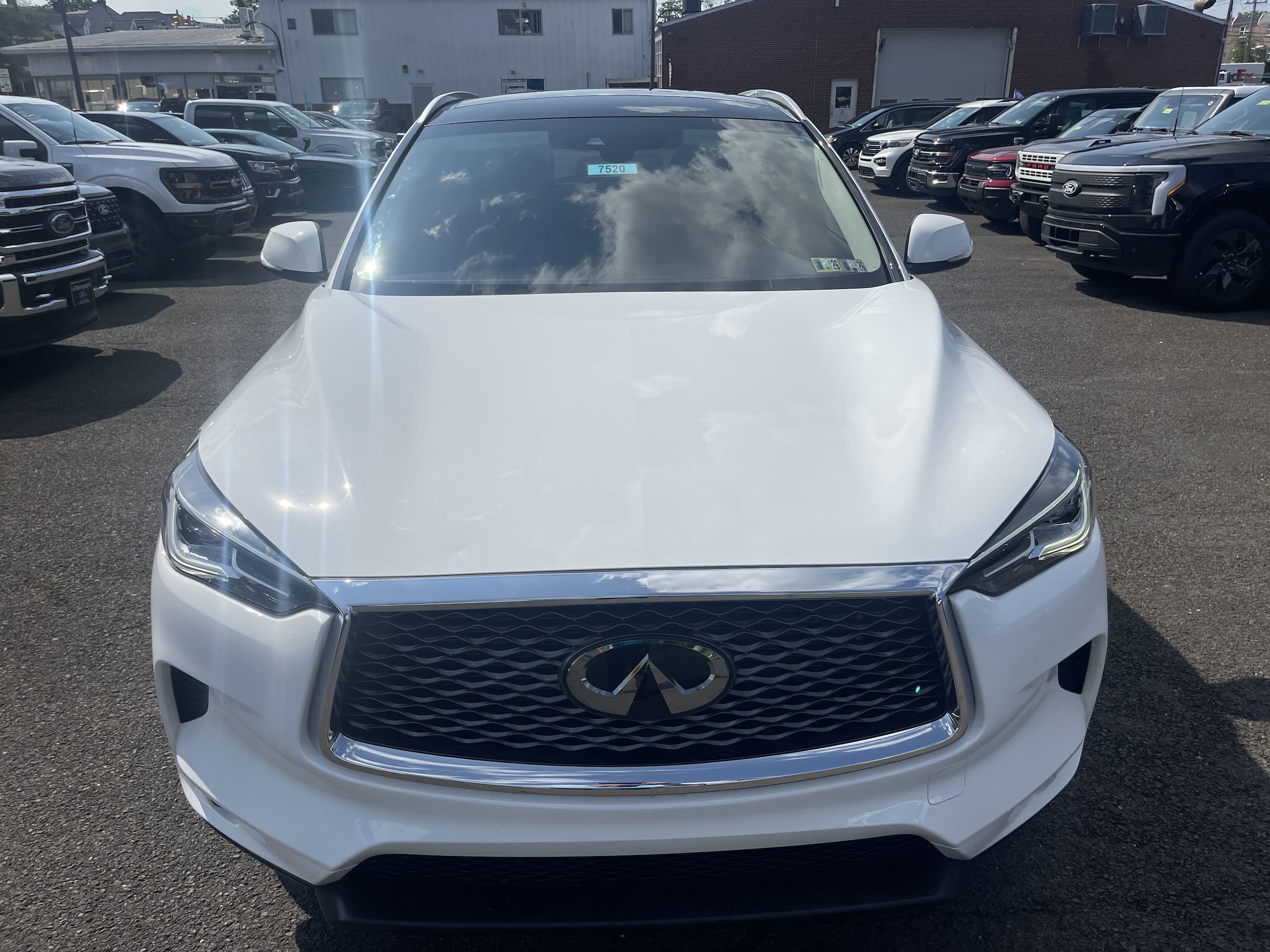 Certified 2022 INFINITI QX50 Luxe with VIN 3PCAJ5BB3NF117870 for sale in Lansdale, PA