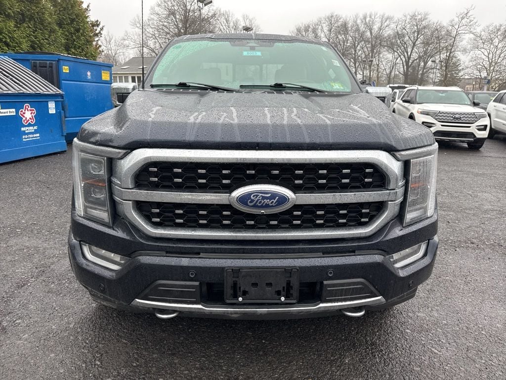 Certified 2023 Ford F-150 Platinum FX4 3.5L with a Moonroof Truck SuperCrew Cab