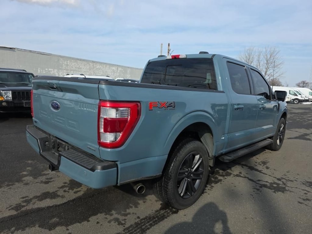 Used 2023 Ford F-150 Lariat Sport FX4 3.5L with Moonroof Truck SuperCrew Cab