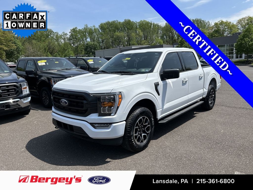 Certified 2023 Ford F-150 XLT -2.7L, Sports Appearance, Remote Start Truck SuperCrew Cab