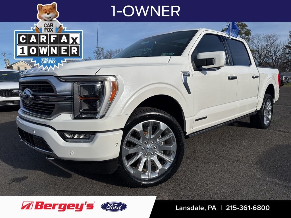 Certified 2023 Ford F-150 Limited -3.5L, B&O 18spkr Sound, MR, Nav Truck SuperCrew Cab