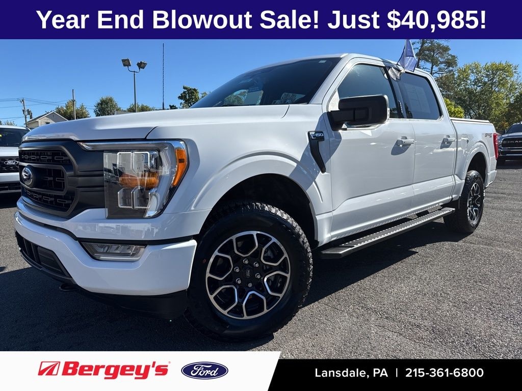 Certified 2023 Ford F-150 XLT -2.7L, Sports Appearance, Remote Start Truck SuperCrew Cab